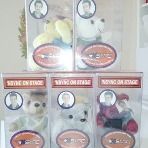 NSYNC On Stage Collectible Bear Set